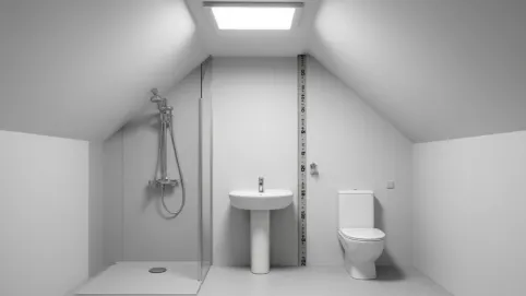Minimalna wysokość łazienki